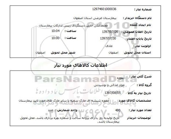 استعلام, استعلام آبغوره ...