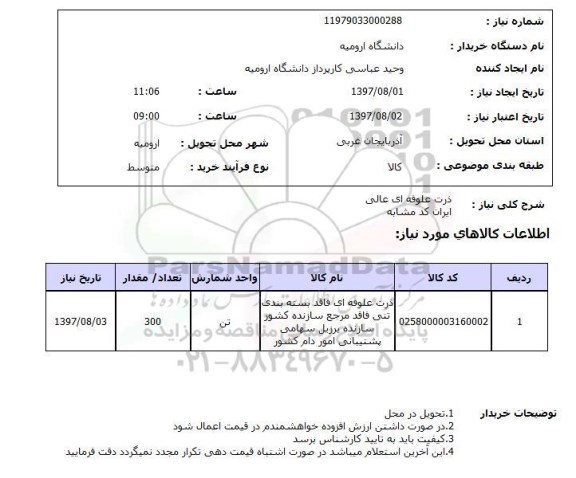 استعلام, ذرت علوفه ای عالی 