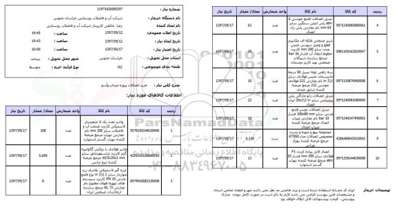 استعلام,استعلام خرید اتصالات 