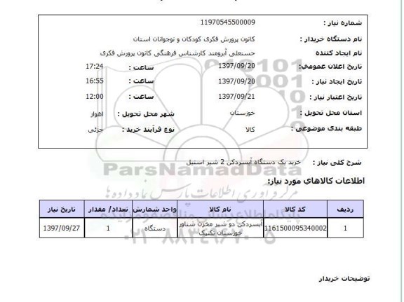 استعلام  , استعلام آبسردکن ...