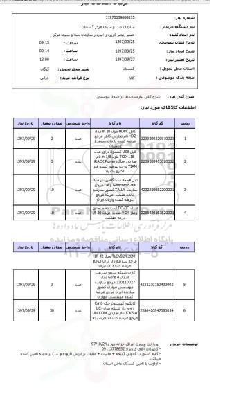 استعلام , استعلام کابل ...