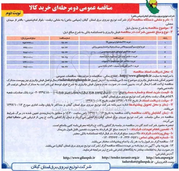 مناقصه ، مناقصه خرید 360 اصله انواع تیر بتونی و ...نوبت دوم