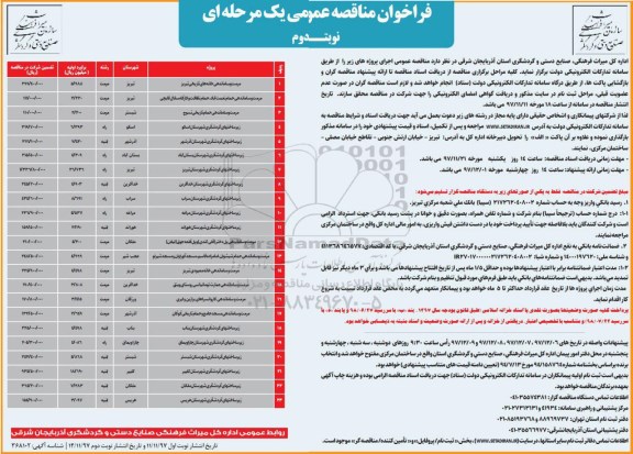 مناقصه مناقصه مرمت و ساماندهی خانه های تاریخی و ...نوبت دوم