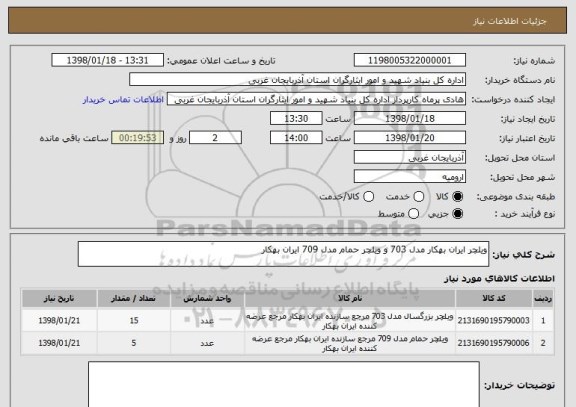 استعلام ویلچر ایران بهکار مدل 703 و ویلچر حمام مدل 709 ایران بهکار 