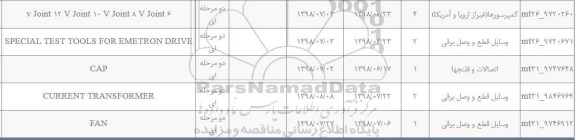 استعلام,استعلام  CURRENT TRANSFORMER  و ...