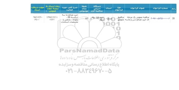 فراخوان مناقصه عمومی , مناقصه عمومی خرید مصالح شن و ماسه 