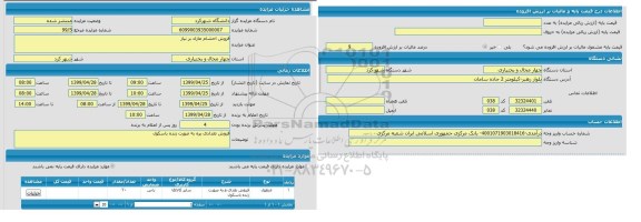 آگهی مزایده ,مزایده  فروش احشام