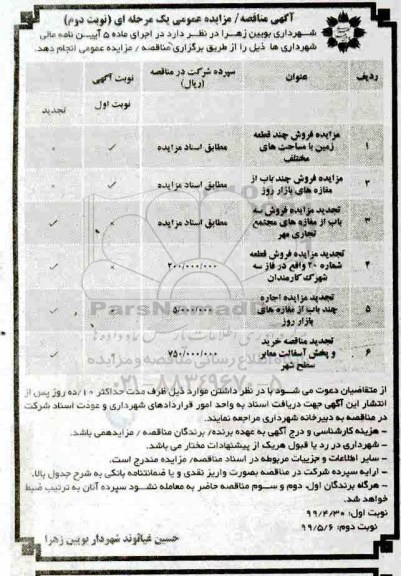 آگهی مناقصه ، مناقصه خرید و پخش آسفالت معابر سطح شهر تجدید- نوبت دوم 