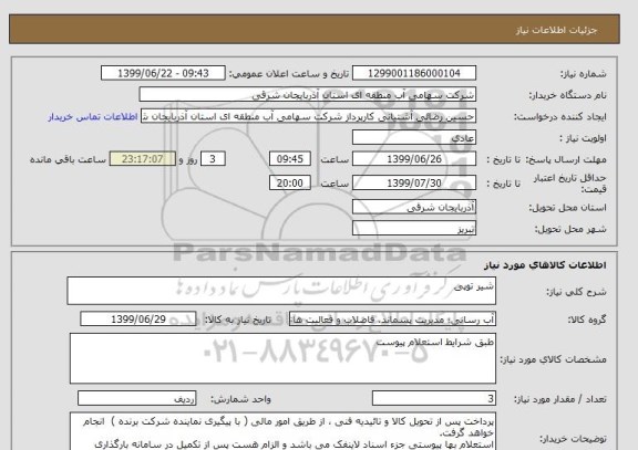 استعلام شیر توپی