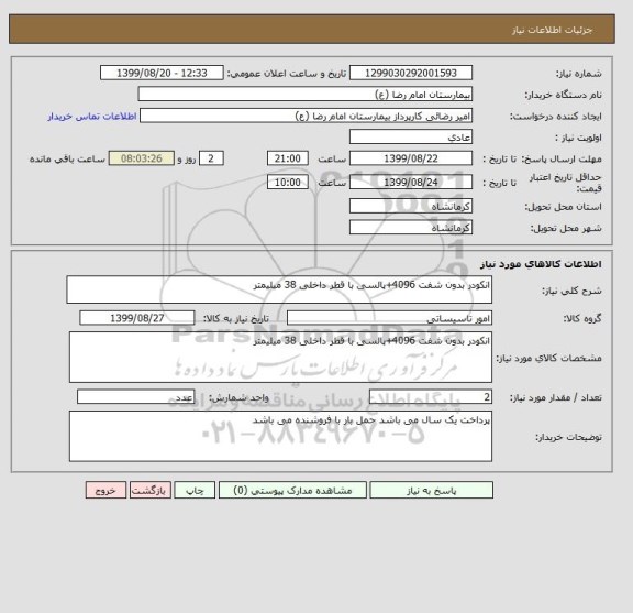 استعلام انکودر بدون شفت 4096+پالسی با قطر داخلی 38 میلیمتر