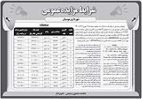 مزایده،مزایده فروش 14 قطعه زمین با کاربری مسکونی 