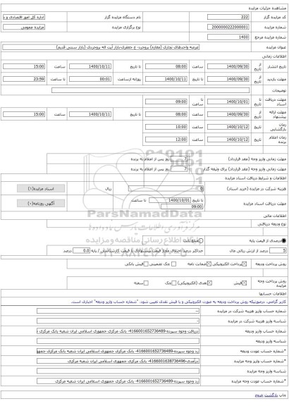 عرصه واحدهای تجاری (مغازه) بروجرد- خ جعفری-بازار آیت اله بروجردی (بازار سنتی قدیم)