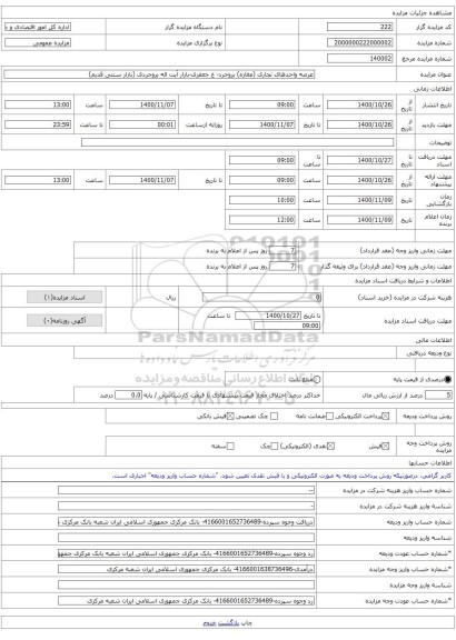 عرصه واحدهای تجاری (مغازه) بروجرد- خ جعفری-بازار آیت اله بروجردی (بازار سنتی قدیم)