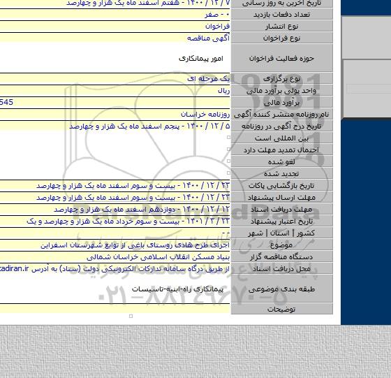 اجرای طرح هادی روستای باغی از توابع شهرستان اسفراین